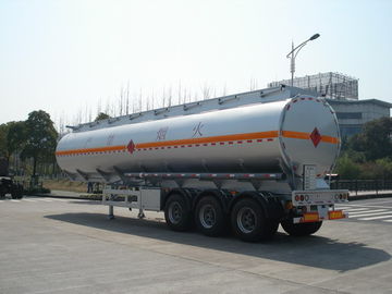 3x12T BPW dingil 46000L Alüminyum Alaşımlı Petrol / Yağ Tankı Yarı Römork